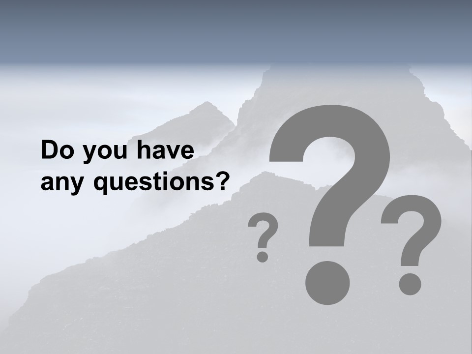 Spectacular Rock Teallach PowerPoint Template