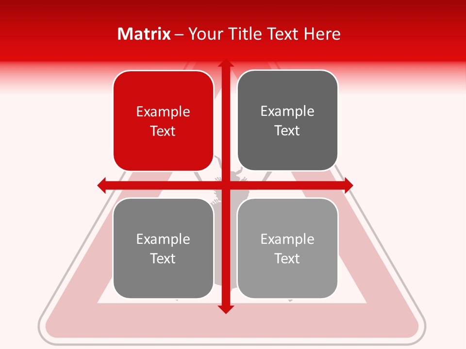 Illustration Symbol Warning PowerPoint Template