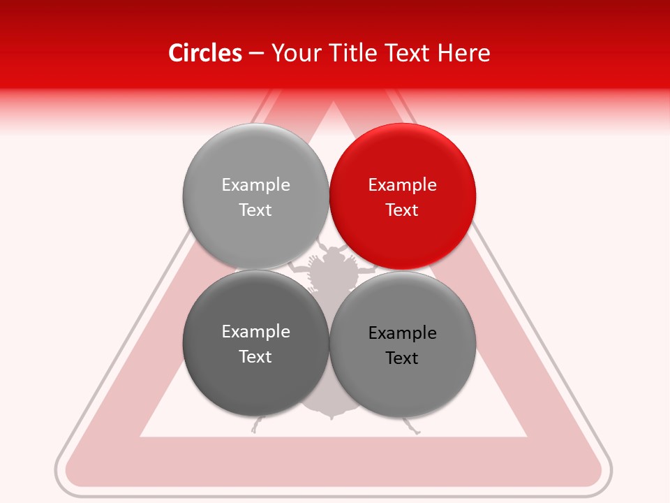Illustration Symbol Warning PowerPoint Template