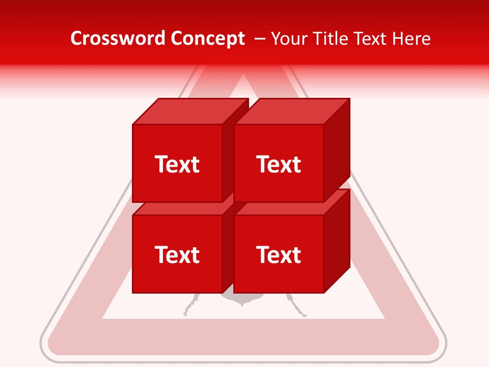 Illustration Symbol Warning PowerPoint Template