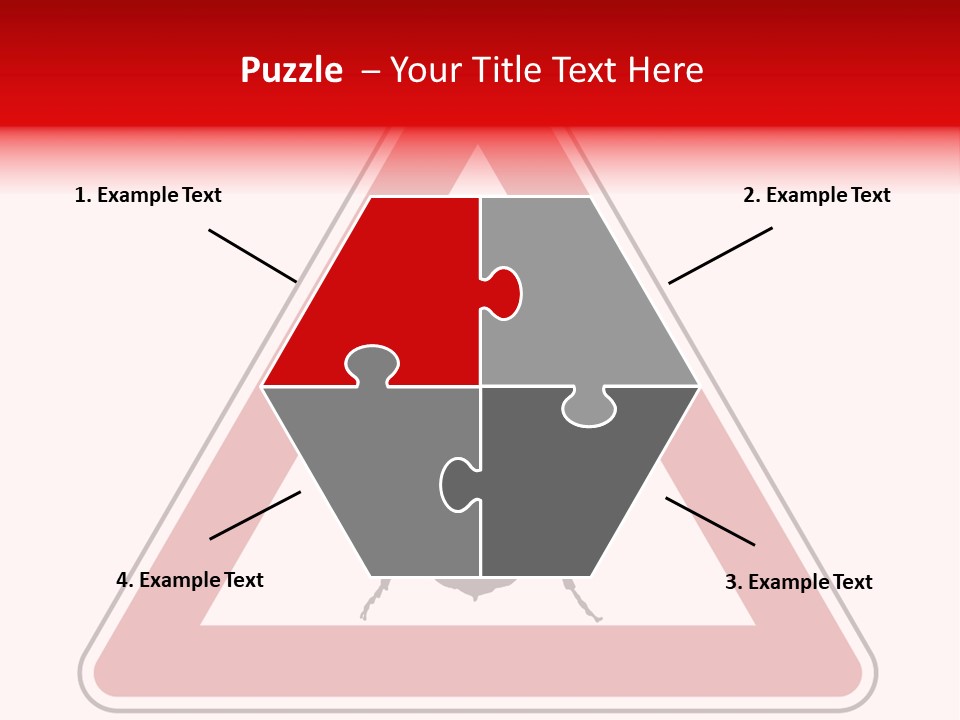 Illustration Symbol Warning PowerPoint Template