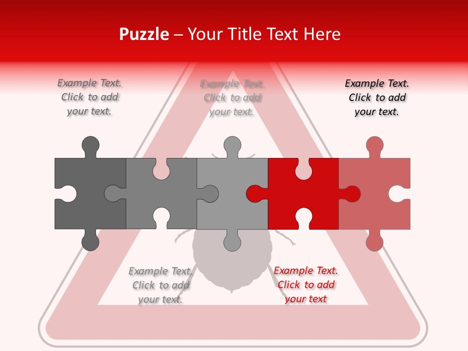 Illustration Symbol Warning PowerPoint Template