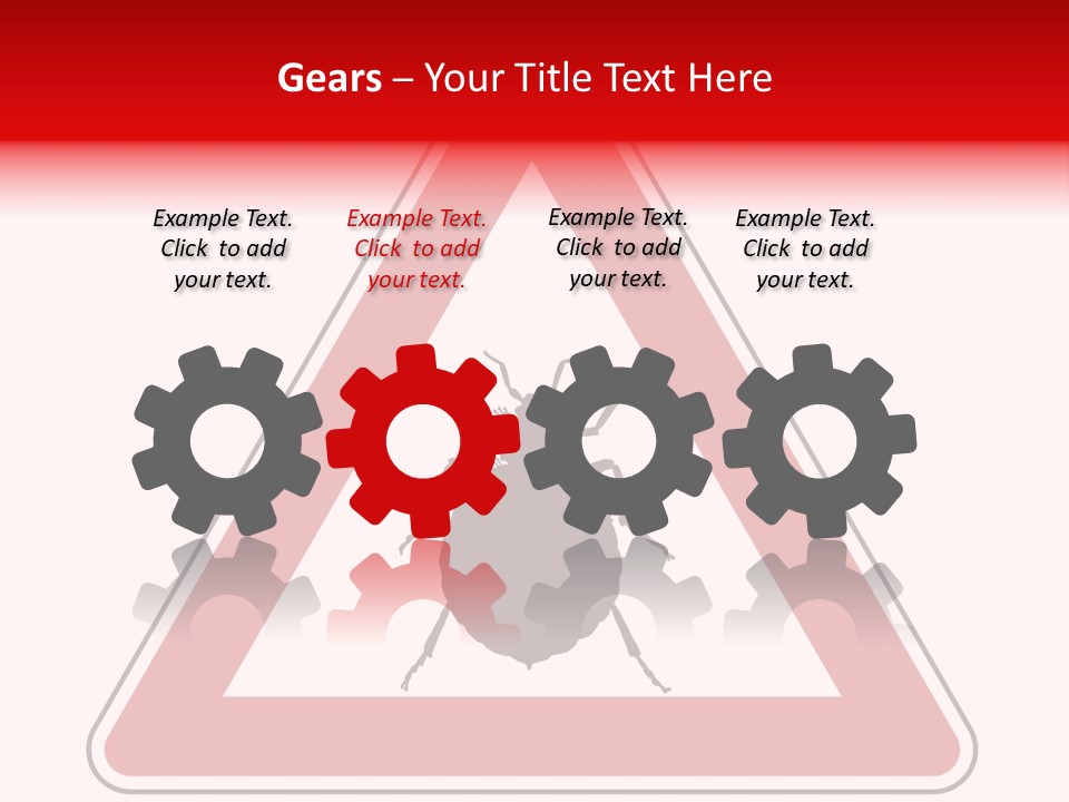 Illustration Symbol Warning PowerPoint Template