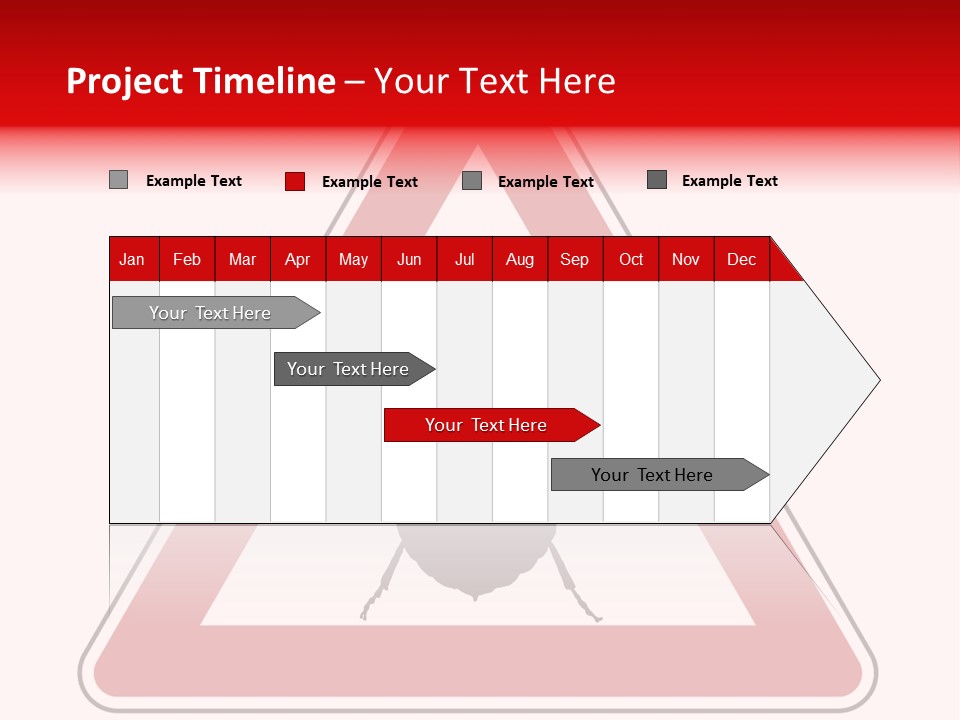 Illustration Symbol Warning PowerPoint Template