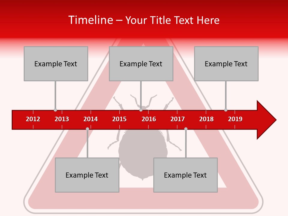 Illustration Symbol Warning PowerPoint Template