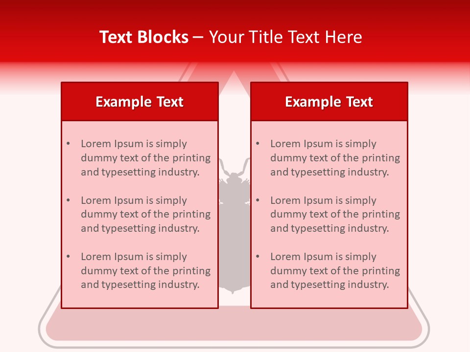 Illustration Symbol Warning PowerPoint Template