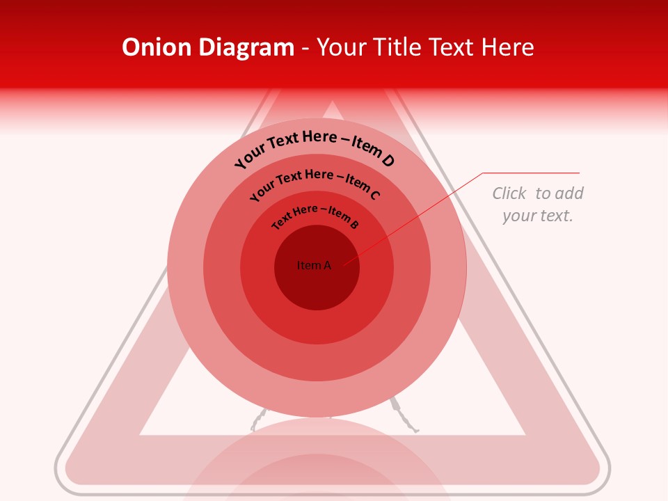 Illustration Symbol Warning PowerPoint Template