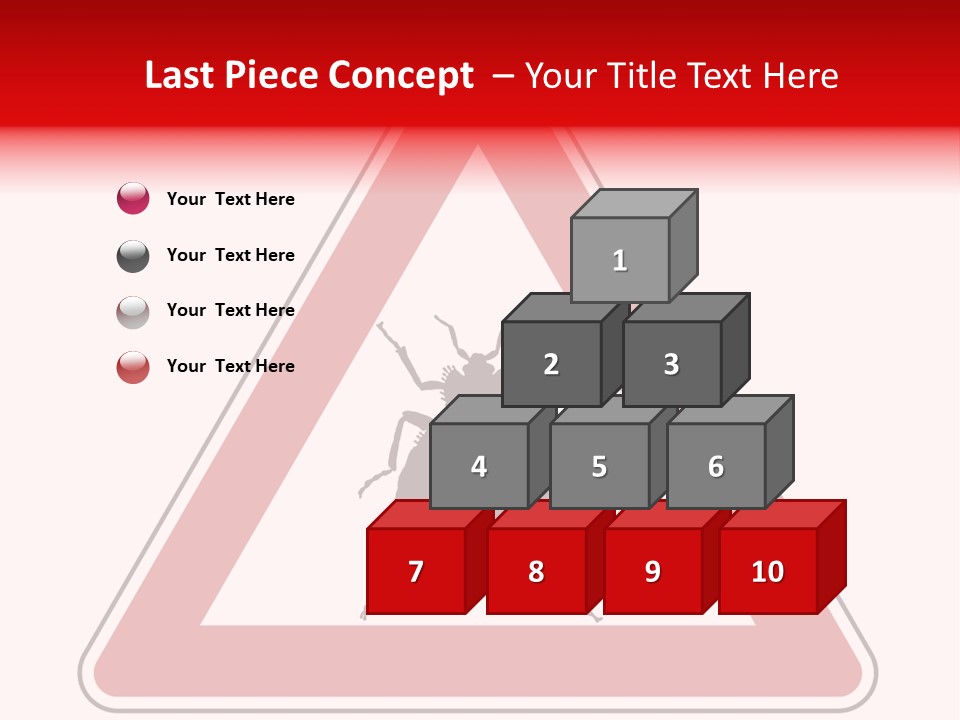 Illustration Symbol Warning PowerPoint Template