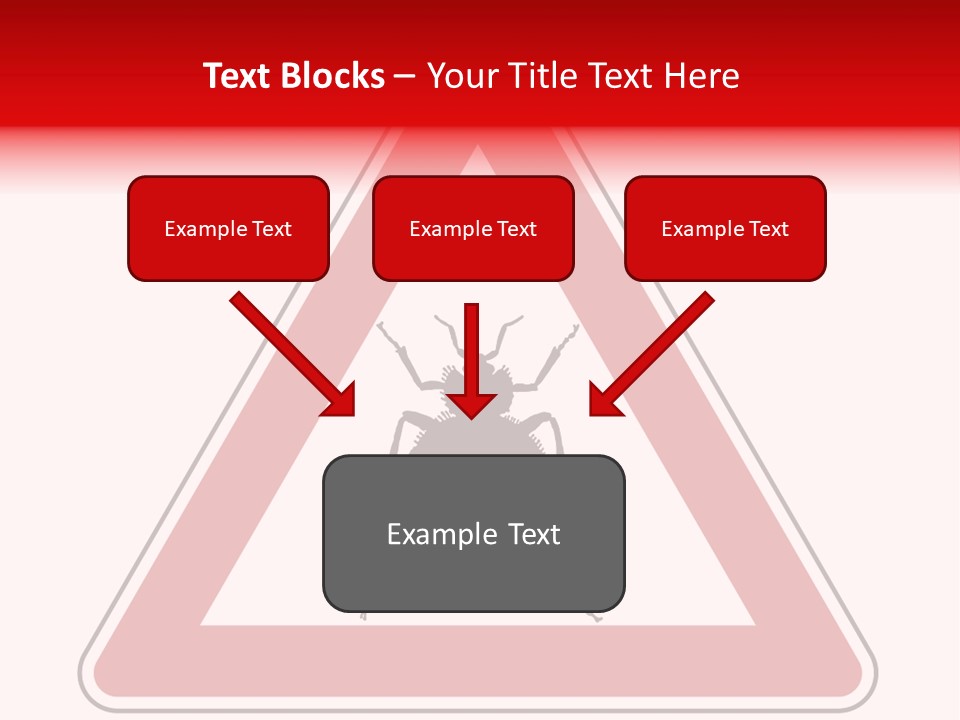 Illustration Symbol Warning PowerPoint Template