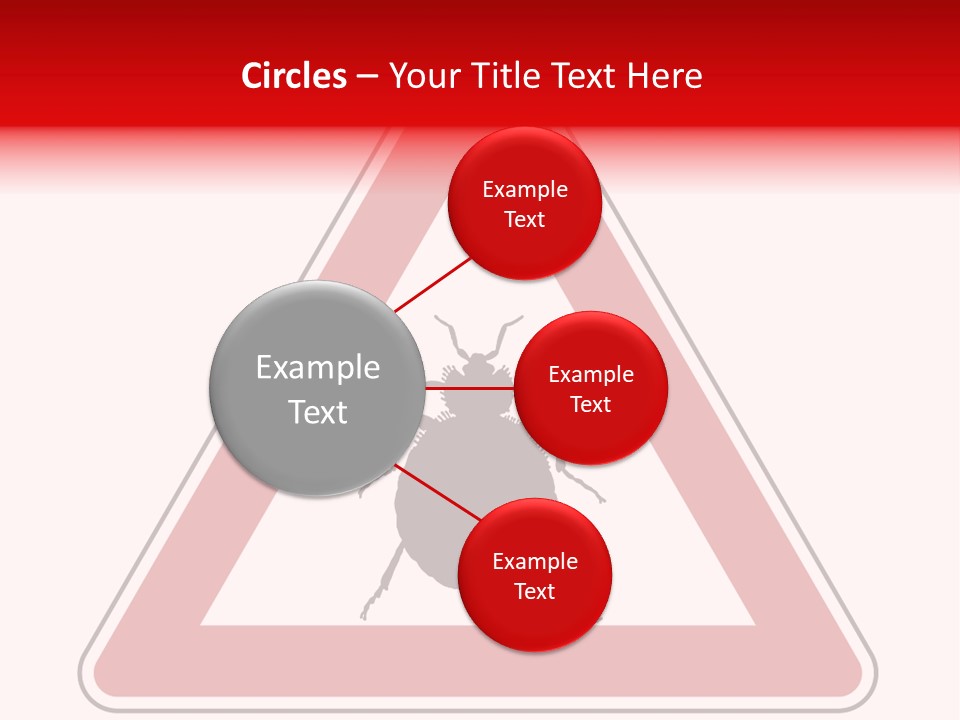 Illustration Symbol Warning PowerPoint Template