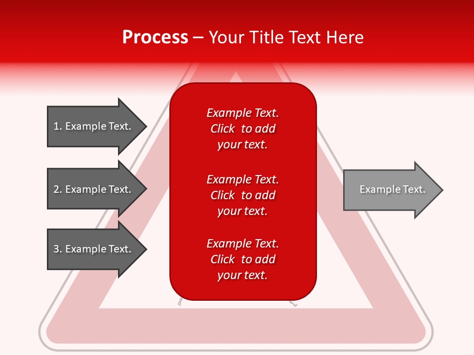 Illustration Symbol Warning PowerPoint Template