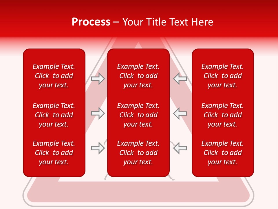 Illustration Symbol Warning PowerPoint Template