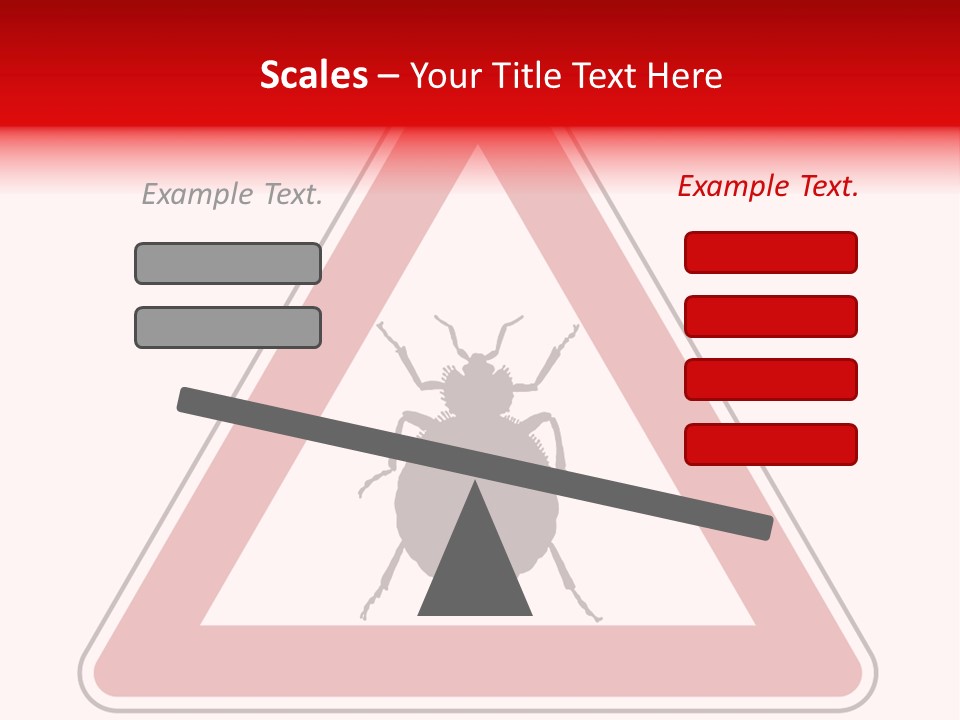 Illustration Symbol Warning PowerPoint Template
