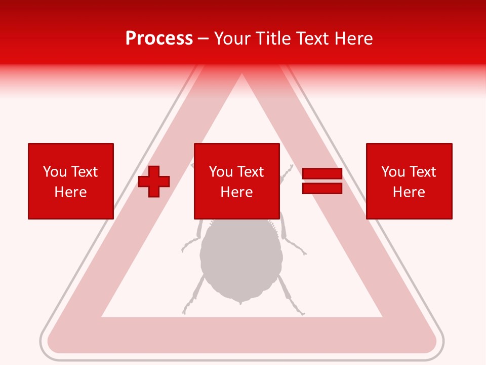 Illustration Symbol Warning PowerPoint Template