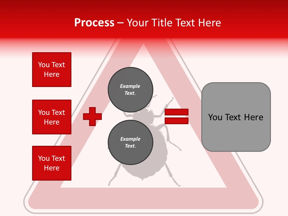 Illustration Symbol Warning PowerPoint Template