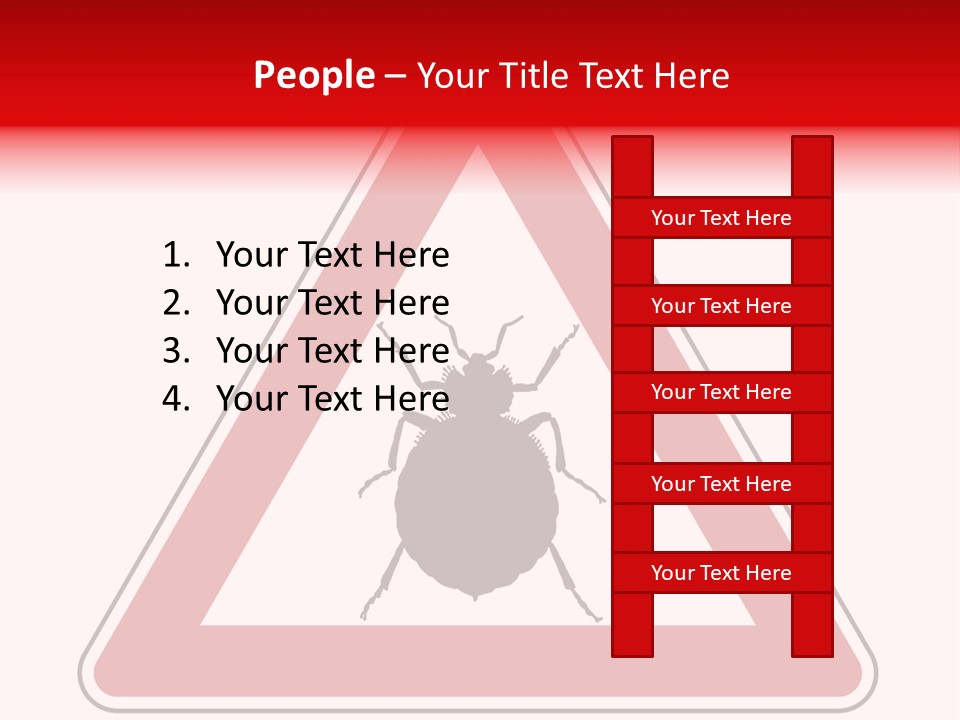 Illustration Symbol Warning PowerPoint Template