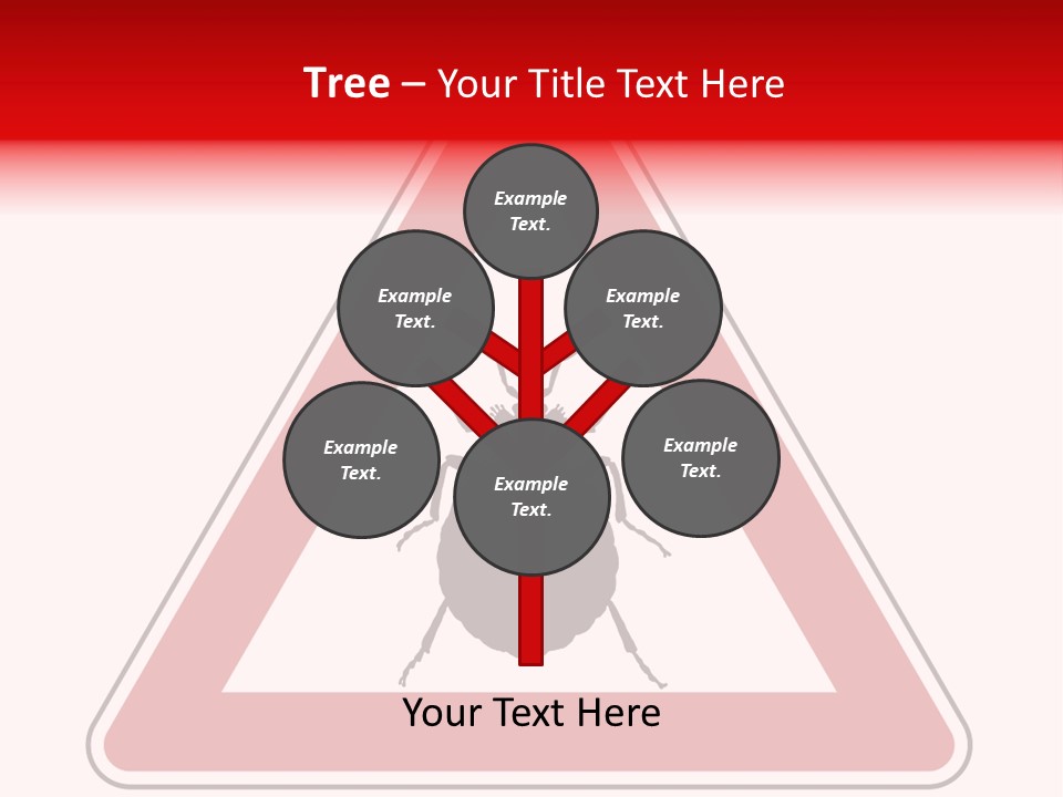Illustration Symbol Warning PowerPoint Template