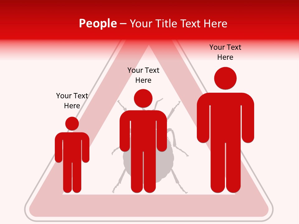 Illustration Symbol Warning PowerPoint Template
