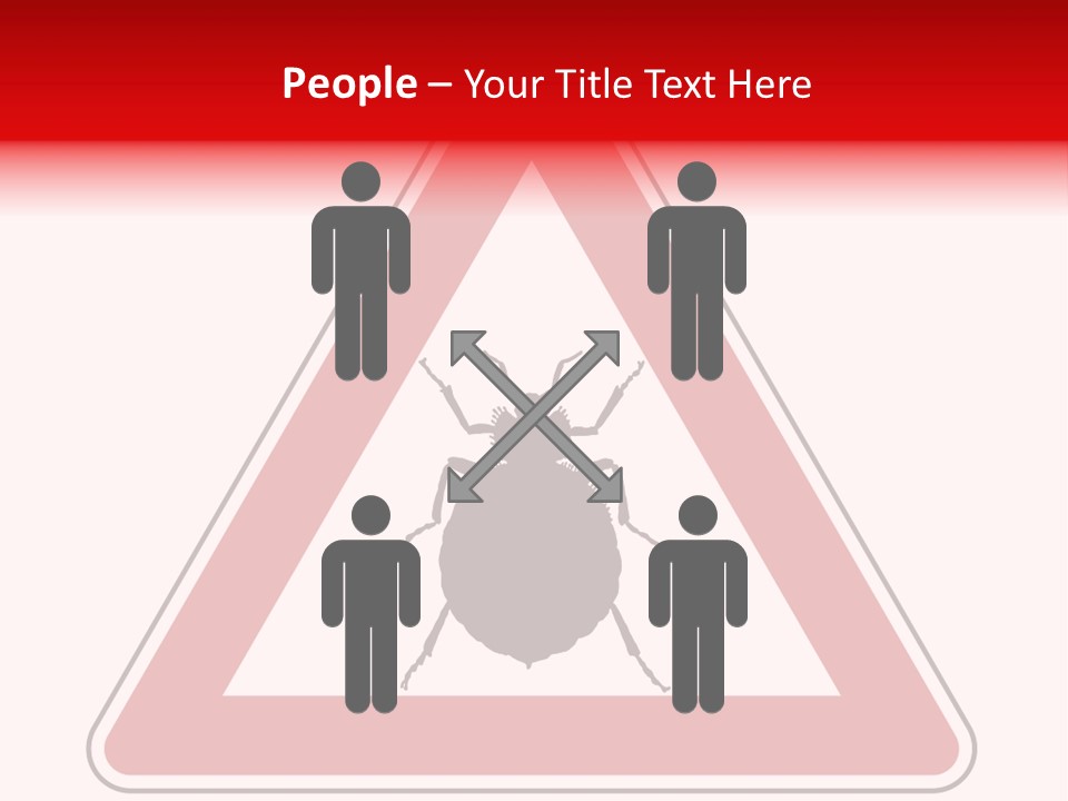 Illustration Symbol Warning PowerPoint Template