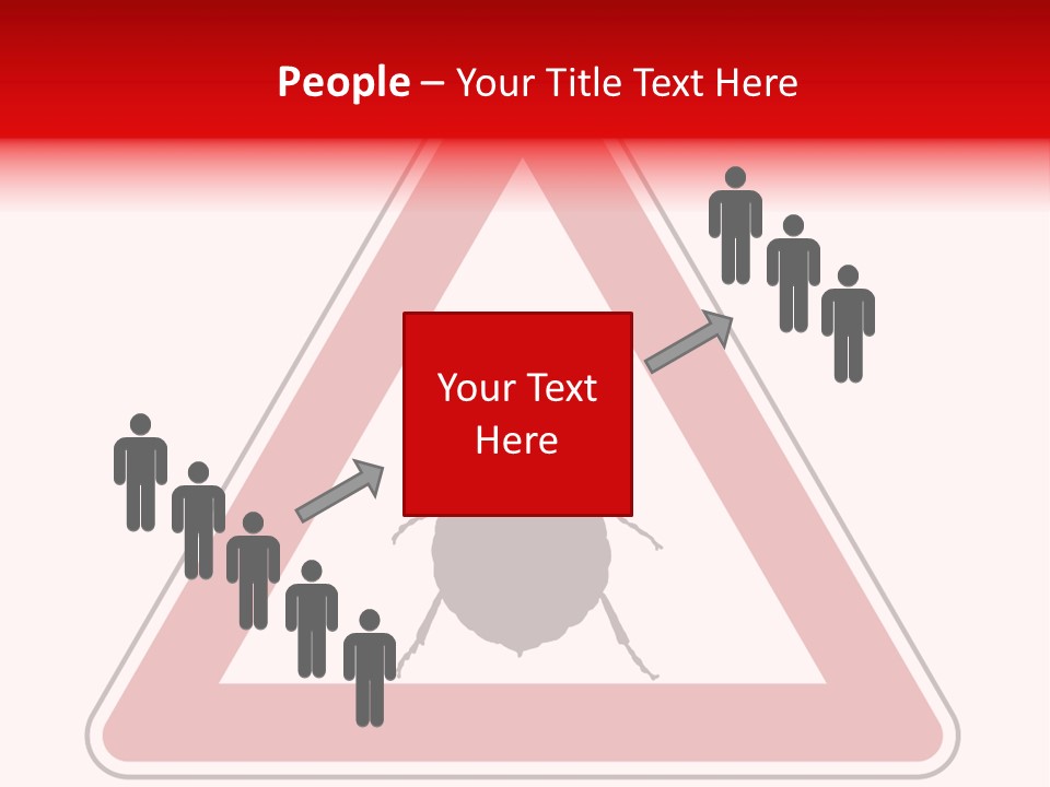 Illustration Symbol Warning PowerPoint Template