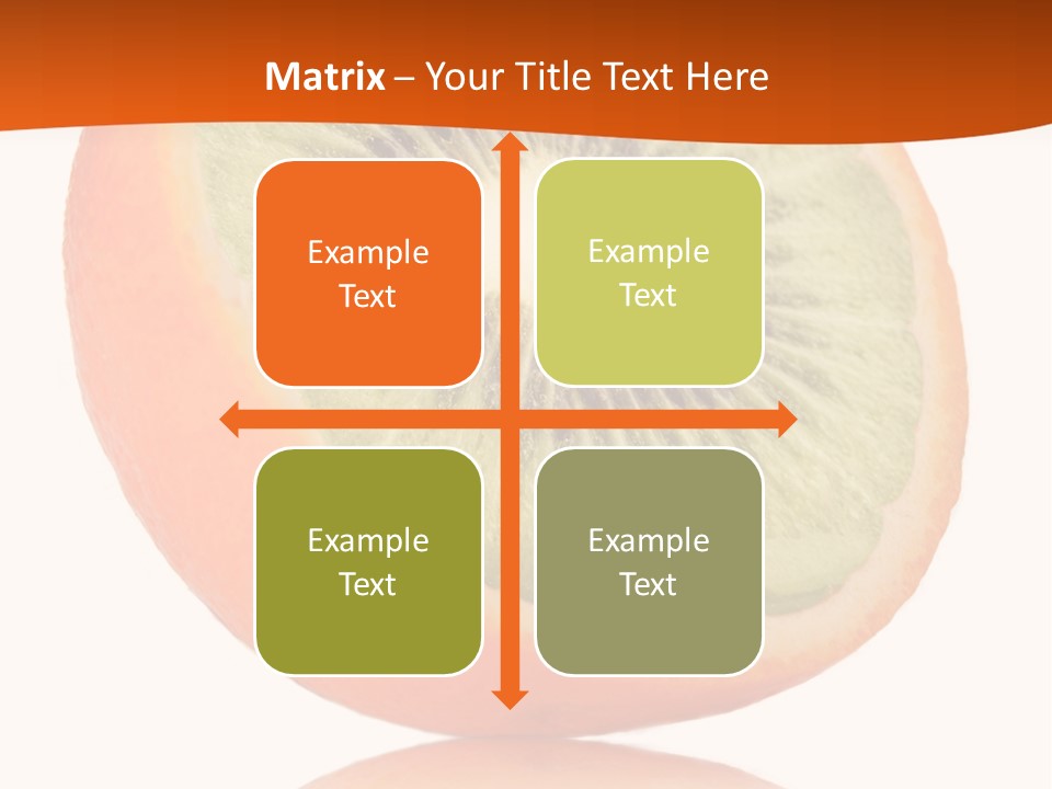 Yellow Protect Orange PowerPoint Template