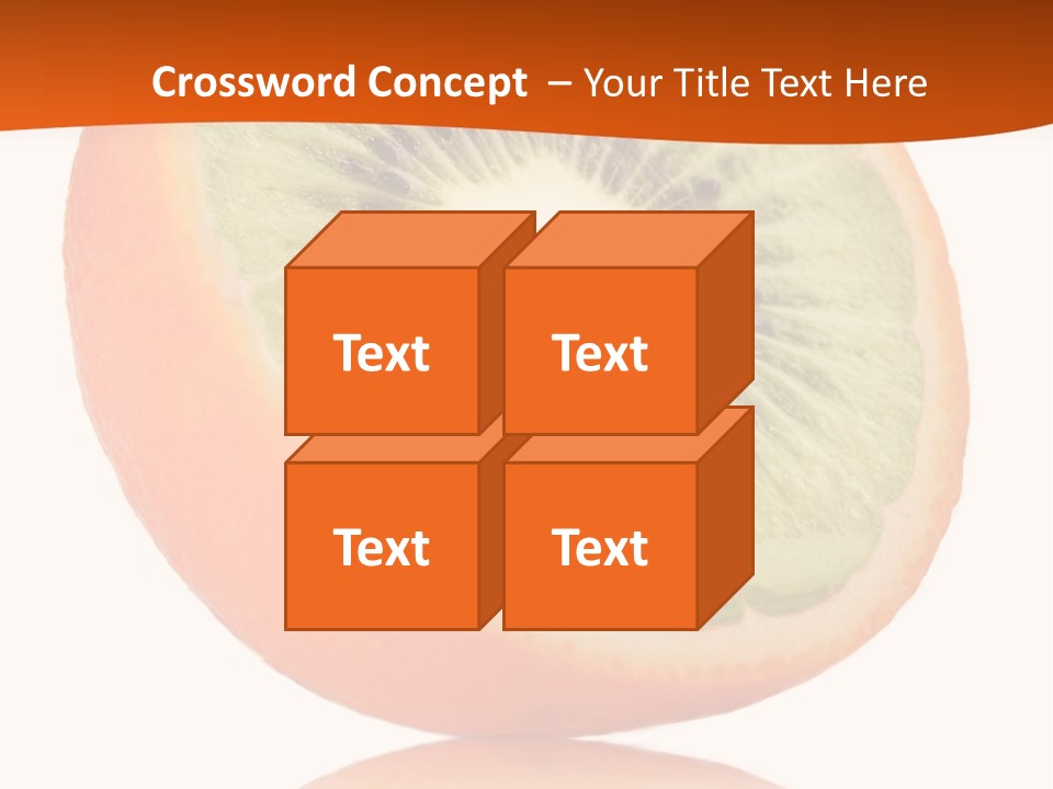 Yellow Protect Orange PowerPoint Template