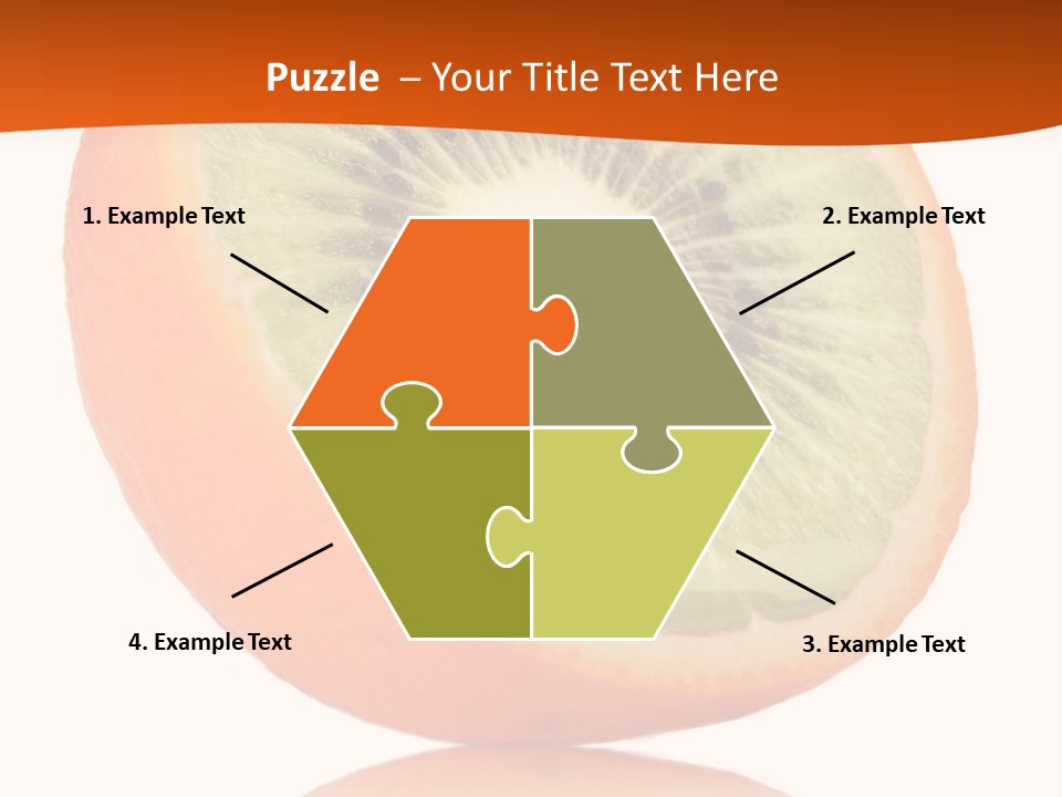 Yellow Protect Orange PowerPoint Template