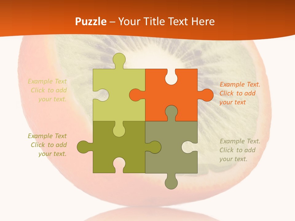Yellow Protect Orange PowerPoint Template