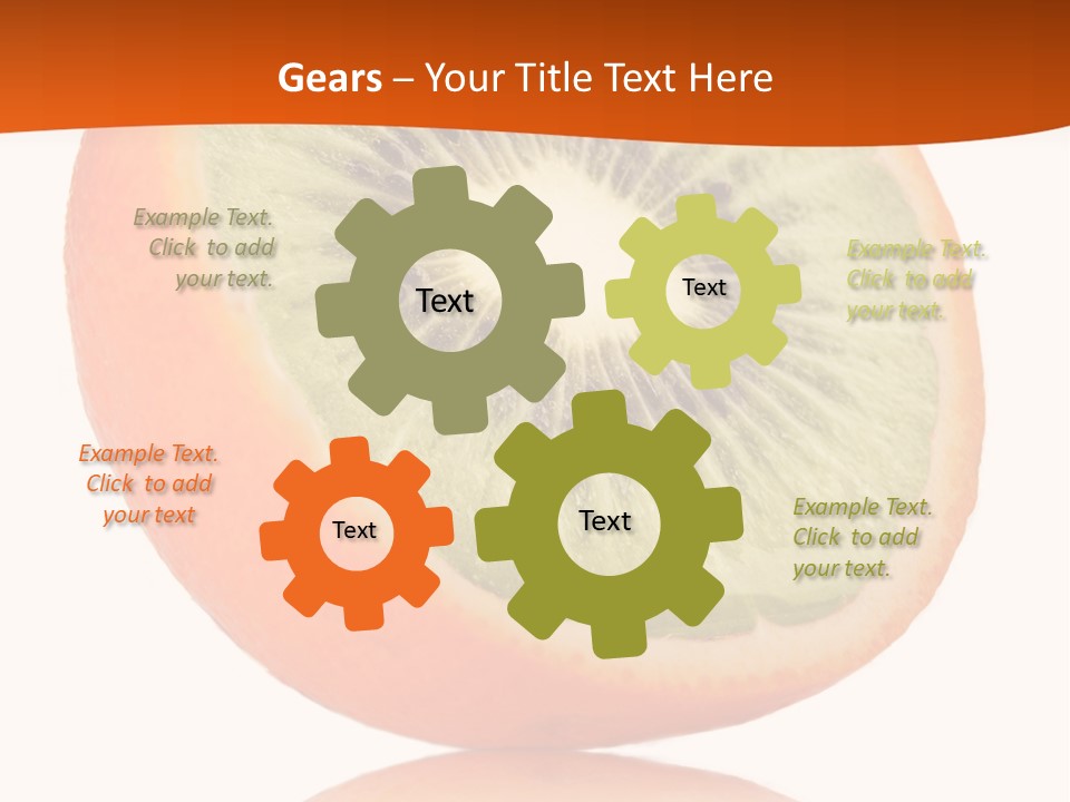 Yellow Protect Orange PowerPoint Template