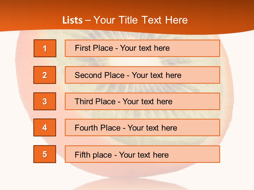 Yellow Protect Orange PowerPoint Template