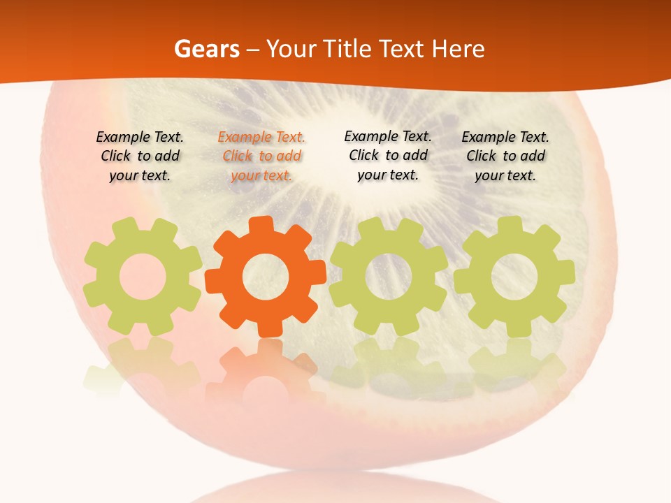 Yellow Protect Orange PowerPoint Template