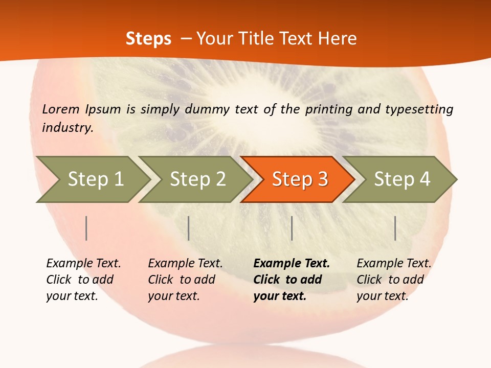 Yellow Protect Orange PowerPoint Template