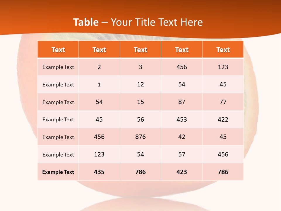 Yellow Protect Orange PowerPoint Template