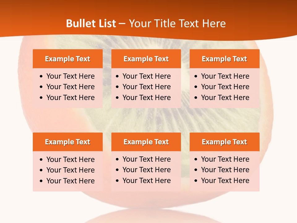Yellow Protect Orange PowerPoint Template