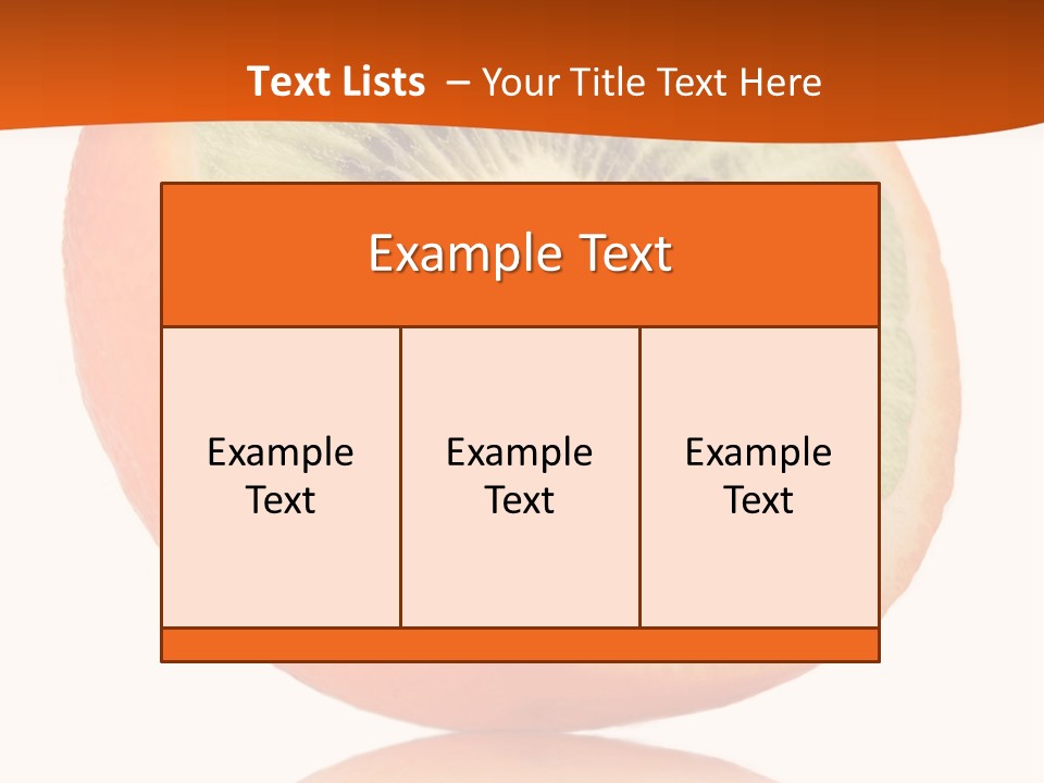 Yellow Protect Orange PowerPoint Template
