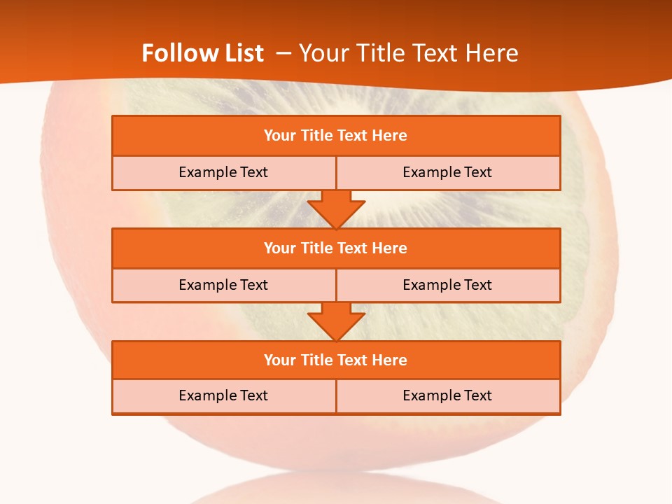 Yellow Protect Orange PowerPoint Template