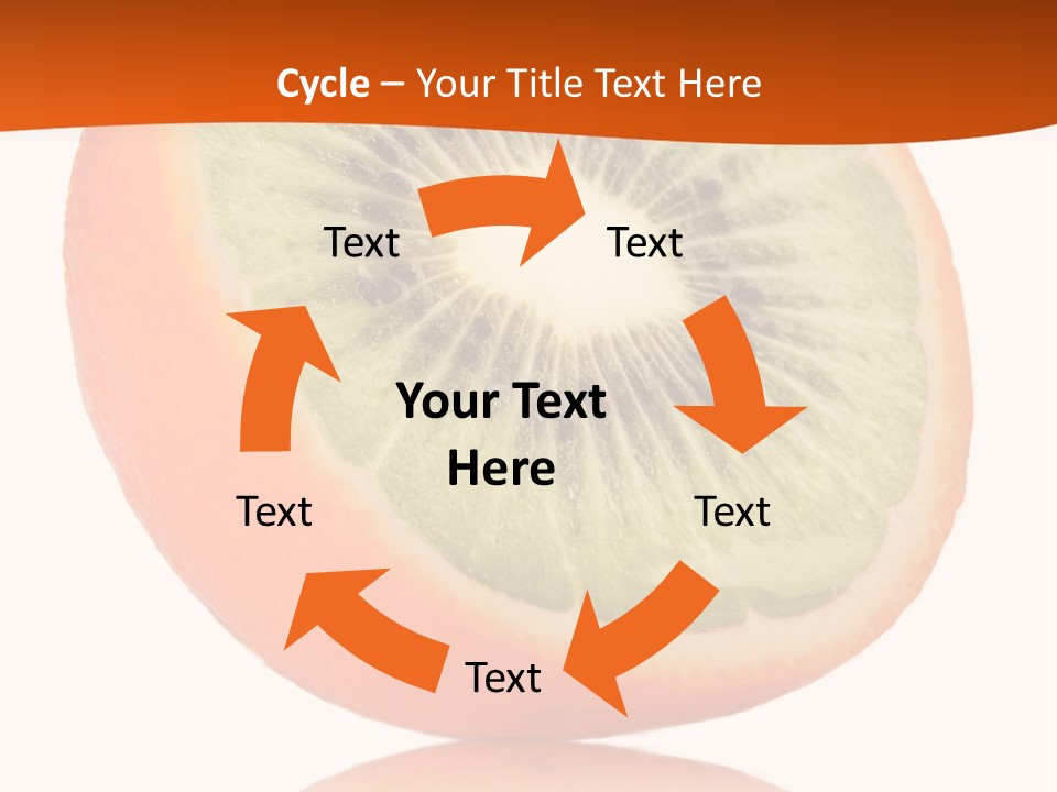 Yellow Protect Orange PowerPoint Template
