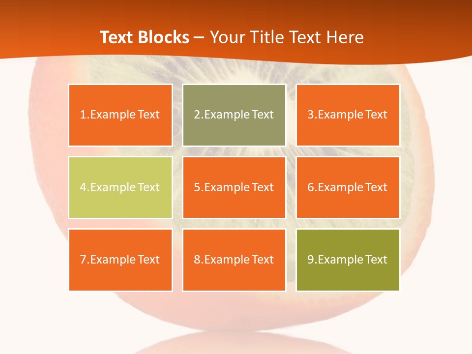 Yellow Protect Orange PowerPoint Template