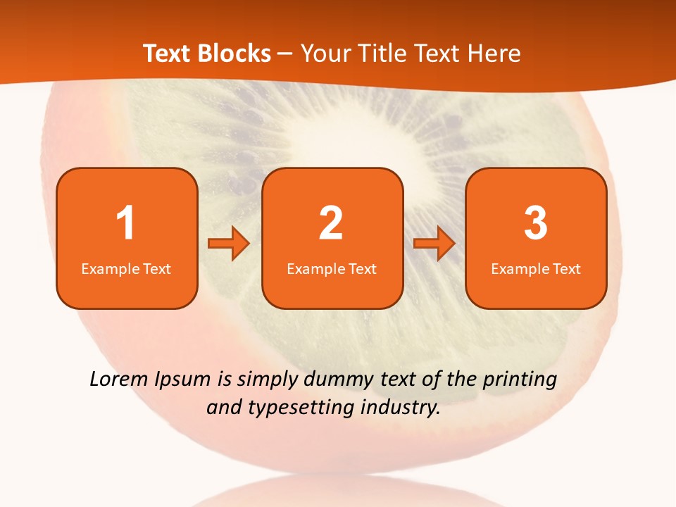 Yellow Protect Orange PowerPoint Template