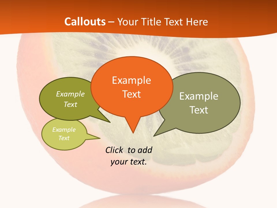 Yellow Protect Orange PowerPoint Template