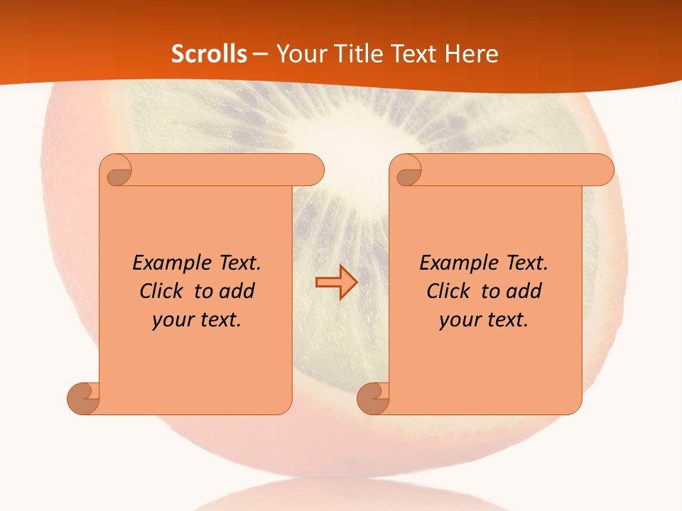 Yellow Protect Orange PowerPoint Template