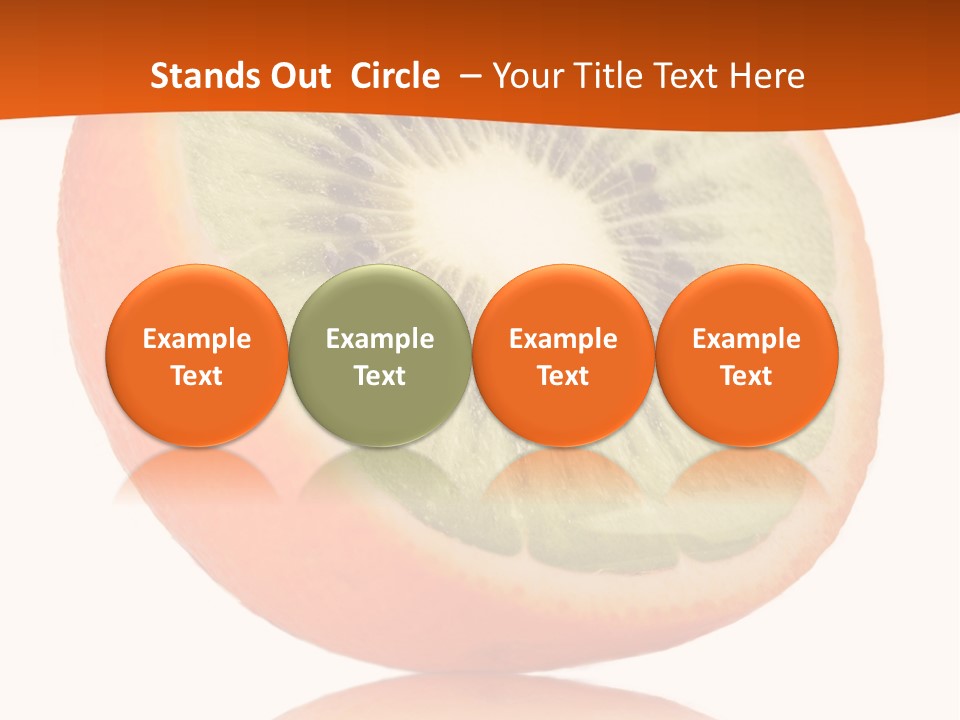 Yellow Protect Orange PowerPoint Template