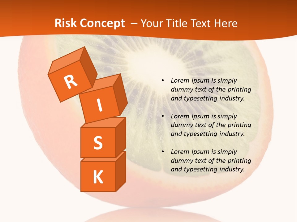 Yellow Protect Orange PowerPoint Template