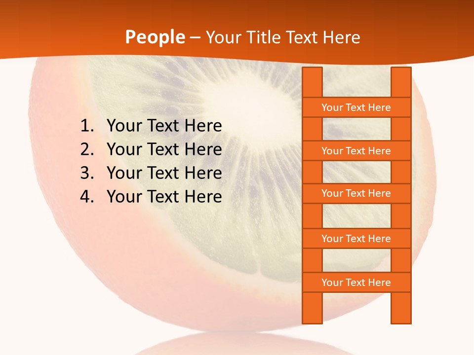 Yellow Protect Orange PowerPoint Template