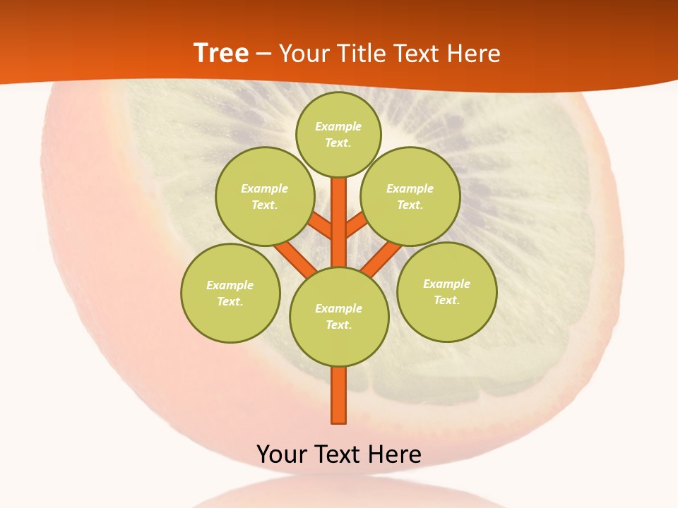 Yellow Protect Orange PowerPoint Template