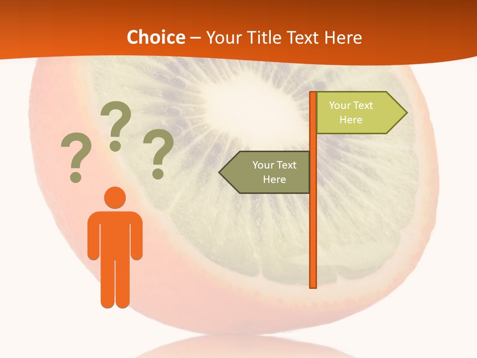 Yellow Protect Orange PowerPoint Template