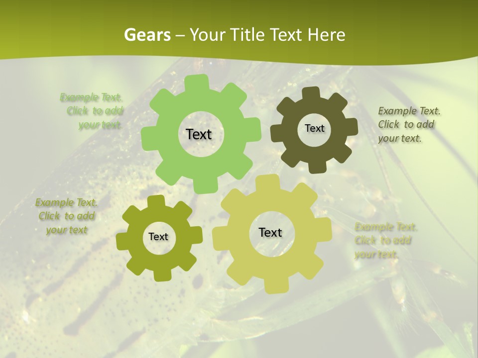 Tank Bottom Monster PowerPoint Template