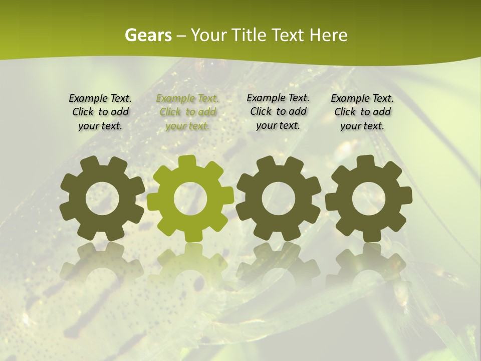 Tank Bottom Monster PowerPoint Template