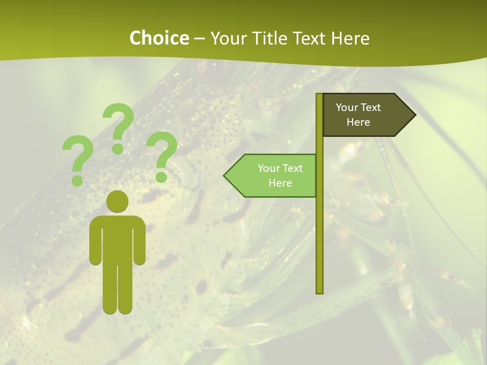 Tank Bottom Monster PowerPoint Template