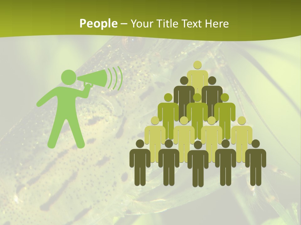 Tank Bottom Monster PowerPoint Template